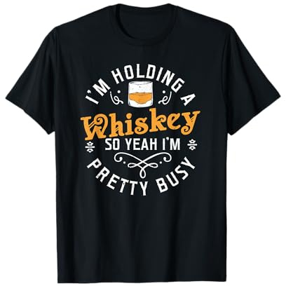 Funny Whiskey Lover Gift Bourbon Single Malt Whiskey T-Shirt