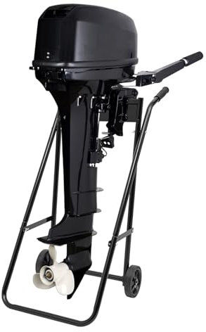 DAOHHFO Starke Klappbar Engine Trolley Motorwagen bis zu 40 KG und bis zu 30 PS Außenborder Wagen Außenbordmotor Transportwagen Aussenborder Trolley Motorwagen