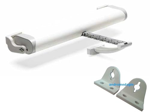 LIWIN 250N 230 V Weiß + Halterungen für Dachfenster