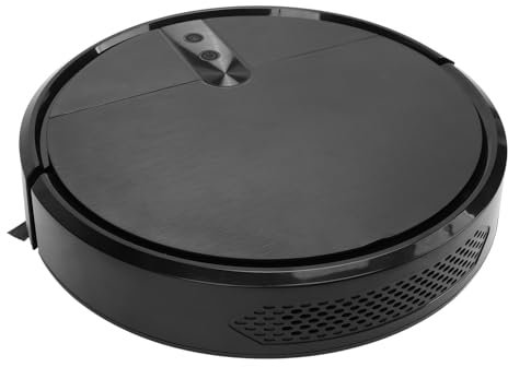 Wifehelper Intelligente Kehrmaschine, Roboterstaubsauger mit Leistungsstarkem Saug- und Wischgerät, Bürstenlosem Motor und 4400-mAh-Akku für die Hausreinigung