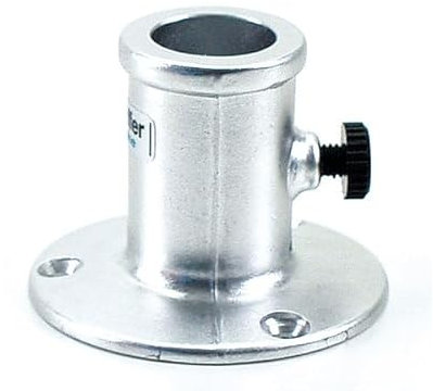 Boot & Motor Pfeiffer Marine Flaggenstockhalter Alu 25mm gerade