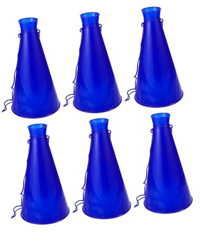 Happyyami 6er-Pack Hand-jubelhörner Aus Kunststoff Für Sportspiele Partyspielzeug Für Jungen Und Mädchen