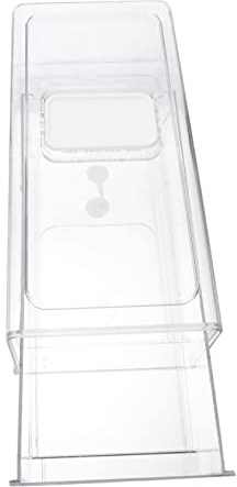 Cabilock Contenedor Tipo Cajón Para Refrigerador Mediano, Caja Transparente De Plástico Para Almacenar Alimentos y Frutas, Organizador Extraíble Para Congelador y Frigorífico, Accesorios Apilables