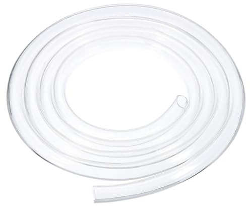 QUARKZMAN Tubo Flexible de PVC, 18mm de ID x 22mm de OD - 3 Metros de Largo Tubos de Agua de Vinilo Transparente, Tubería de Agua Plástico Ligero y Flexible para Tanque y Acuario