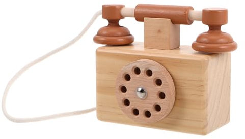 ifundom Retro Wählscheiben Telefon Spielzeug Interaktives Rollenspielzeug Für Mädchen Antikes Design Spielzeug Für Kleinkinder Jungen Und Mädchen