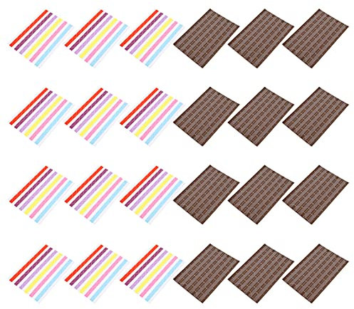 ADOCARN 30blätter Fotoecken Sticker Für Scrapbook Selbstklebende Fotoecken Zufallsstil Für Kreative Fotoalben Und Erinnerungen
