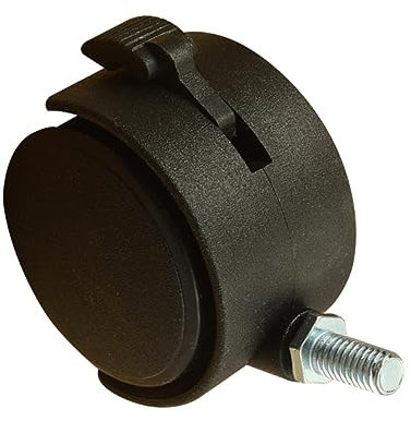 Uonlytech Roulettes Pour Meubles 1,5 Pouces M8 Frein Polyuréthane Roulement Silencieux Pour Bureau Et Maison