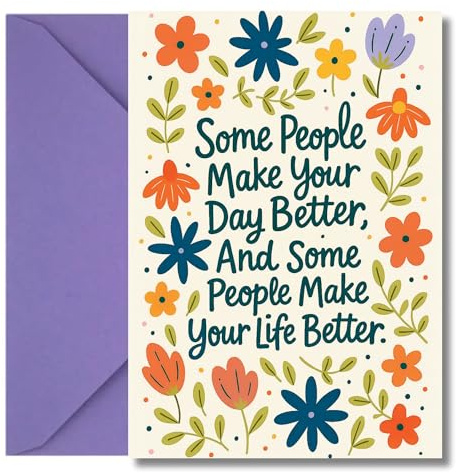 LimaLima Thank You Card Life Leaving Goodbye Appreciation Message Gift Men & Women