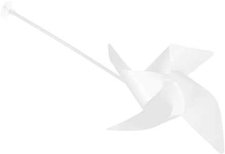 Milisten 10ensembles Moulin à Vent Extérieur Kit DIY avec Bâtonnets Creux Et Ventouses pour Activités Artistiques Et Jeux Plein Air