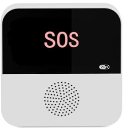 WiFi SOS-larmsystem med nödpersonsökare for äldre dörrklocka Funktion Smart Life for seniorer och barn
