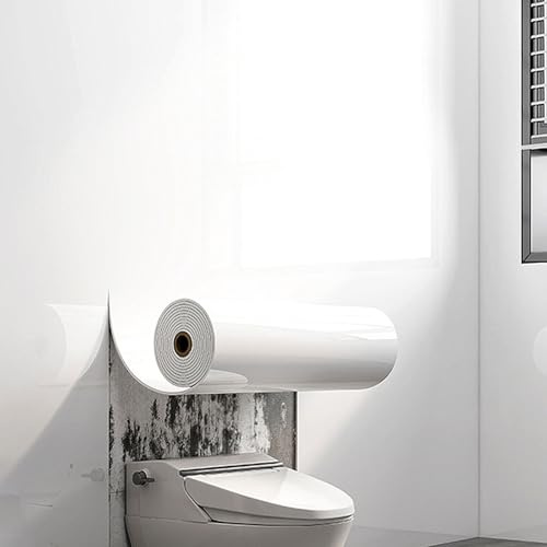 ByteRunning Papier Peint Autocollant Effet marbre,Marbre Carrelage Adhesif Mural Panneau,Imperméable en PVC Autocollants en Tuile Stickers,Dalle De Plafond,résistant à l'huile,pour Cuisine,Salon