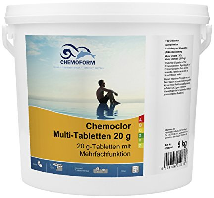 Chemoclor Multi-Tabletten 20 g mit Mehrfachfunktion 5 Kilo