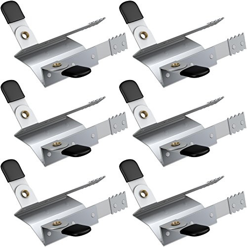 BASI® Rolladenklemme 3 Paar Einbruchschutz Klemmsicherung für Rolläden Fenster Rolladensicherung