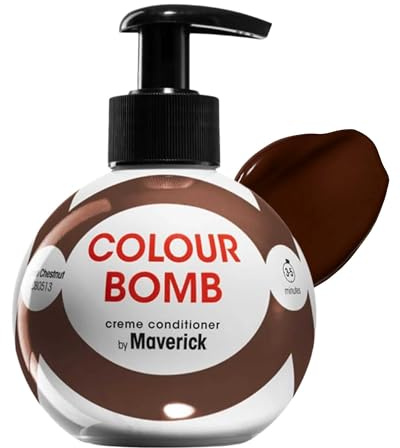 Color Bomb Semi-permanenter Haarfärbe-Conditioner, Deep Chestnut 250 ml
