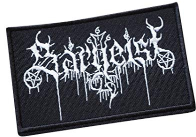 Sargeist BLACK METAL Embroidered Iron on Applique Souvenir Accessory