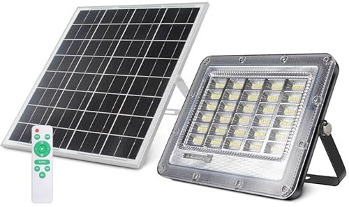 ledbox Proyector LED SOLAR PRO Slim 100W Litio 3,2V - 15000mAH, Blanco frío