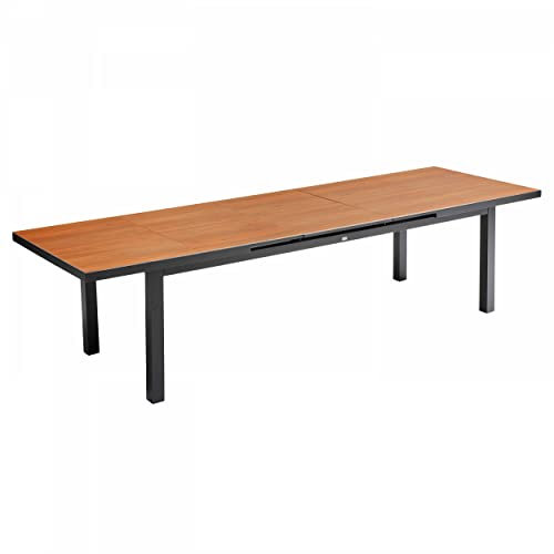 Oviala Gartentisch, rechteckig, ausziehbar, Holz
