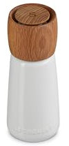 Le Creuset Moulin à sel alpin en grès blanc 17,8 cm