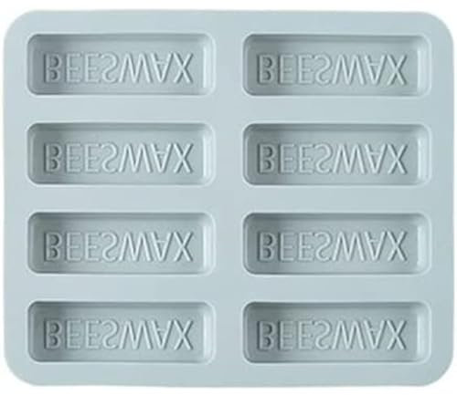 Chocolate Bars Molds,Granola Bar Pan,Rectangle Silicone Candy Molds,Beeswax Soap Molds,8-Cavity Butter Mould for Baking DIY