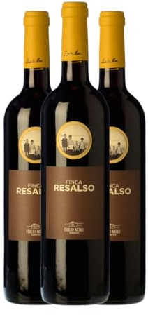 Emilio Moro Finca Resalso Tempranillo Ribera del Duero Botella Magnum 1,5 L Vino tinto (Caja de 3 Botella Magnum de 1,5 L)