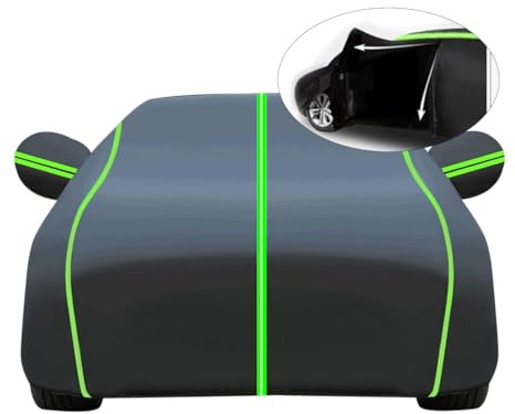 Hagelschutzplane Auto Für Mercedes SLK 200 R172, Autoabdeckung Outdoor, Auto Abdeckplane Wasserdicht, Atmungsaktiv, Uv Beständig Schutz Vor Saurem Regen Anti-Baumöl