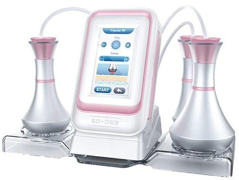 Elitzia 3 in 1 Body Sculpting Machine 80k Cavitation Machine Fat Burning Radio Frequency Skin Tightening Ultrasonic Cavitation Machine RF Fat Burning Weight Loss Salon Spa Equipment Home Use ETD053