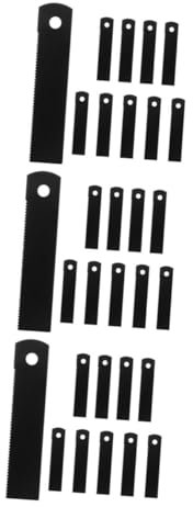 YARNOW 10 Stück Feueranzünder Schaber Gezackt Stahlstock Outdoor Camping Wandern Notfallanzünder Werkzeug Tragbar Feuerstahl Start Ausrüstung Versorgung Jagd Anzünden Kit Schaber Stock Fe