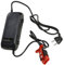JAZGOT Cargador para transpaleta F4, 24V 5A. Modelo ESCH24V5A-G. Tensión de alimentación del rectificador: 185-240 V CA, 50-60 Hz 1,8 A.