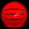 LED'S MOVE LED Leuchtender Basketball Outdoor Größe 7, leuchtende Spiele im Dunkeln, Leucht Ball Indoor and Outdoor Größe 7 USB Wiederaufladbar