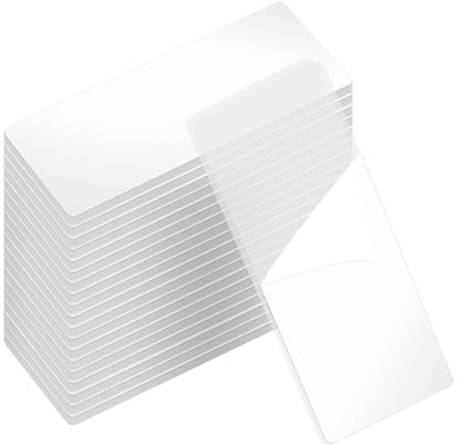sourcing map 100 cintas de doble cara resistentes, 6 x 3 cm, cinta adhesiva transparente nano cinta precortada rectangular de montaje extraíble para colgar cuadros para póster