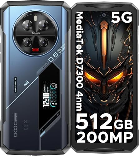 LMHTRADE V40 Pro 5G Rugged Phone 6.78 36GB + 512GB Game Phones Dimension 7300 200MP AI Camera 8680mAh Android 14