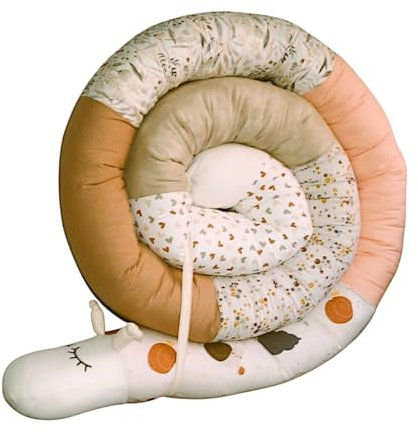 Bettschlange/Bettschnecke XXL *** Länge 250cm** Stillkissen, Seitenschläferkissen, Bettrolle**personalisierbar