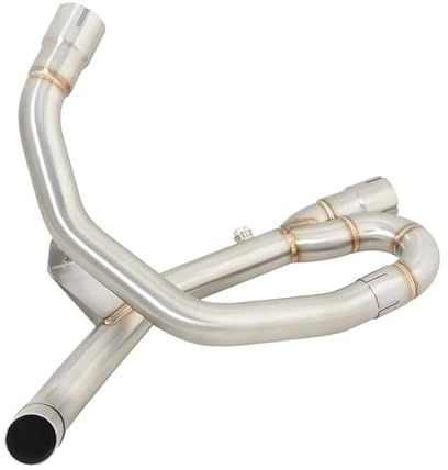 Generic Exhaust Pipe Silencer Motorcycle Muffler Exhaust Pipe For SUZUKI SV650 SV650X SV 650 X 2016-2023 Escape Systems Modifed Slip On Middle Link Tube Motorbike Connecting Tube