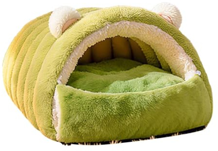 Lit En Forme De Caverne Pour Chat Lit Pour Chaton Fermé, Chaud, Doux Et | Nid Apaisant Avec Caverne Couverte Pour Chats Pour La Maison, L'Appartement, La Chambre, Le Salon Et Le Balcon
