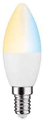 Paulmann LED ZB Kerze 400lm 5,5W tunwh matt dim E1