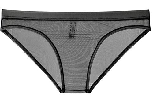 Kwelt Calzoncillos Eróticos Sexys de Malla Tiro Bajo Transparentes Transpirables