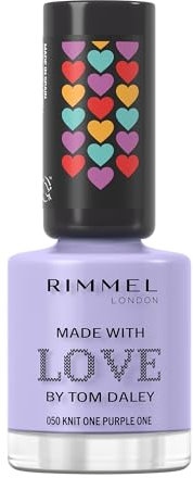 Rimmel London, 60 Seconds Super Shine, Collezione Tom Daley, Smalto per unghie, 558 GO WILD-ER-NESS, 8 ml, La confezione può variare