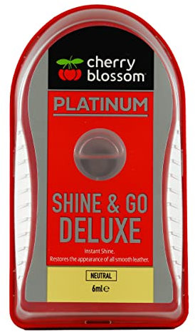 Cherry Blossom Shine & Go Deluxe | Neutral | 6ml | Instantly buff your shoes to the ultimate shine