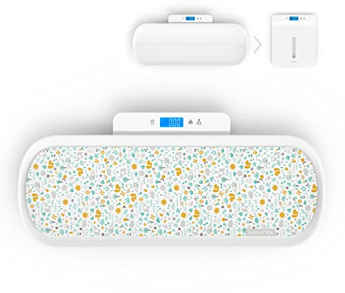 SUAVINEX, Präzisionswaage für Babys und Erwachsene, digitale Bluetooth-Waage, für Geburt bis Erwachsenenalter, 1 kg bis 100 kg, mit abnehmbarem Messfach, Weiß