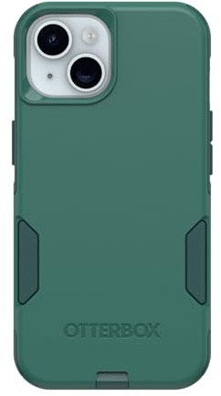 OtterBox iPhone 15, iPhone 14, and iPhone 13 Commuter Series Case - GET YOUR GREENS, slim & tough, pocket-friendly, with port protection
