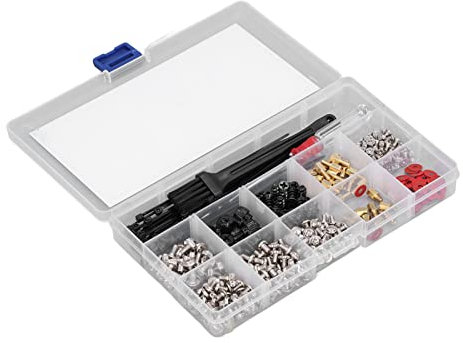 366-teiliges Computer-Schrauben-Set – Rostfreie Schrauben Mit Schraubendreher-Set Für Längere Nutzung