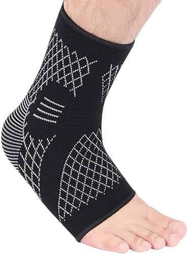 Sprunggelenkbandage, Einstellbares Fußbandage Mit Abnehmbarem Stabilisator, Fußbandage, Professionelle Sprunggelenkbandage 2 Stück, Atmungsaktive Knöchelbandage, Knöchelstützbandage - Schmerzen Linde