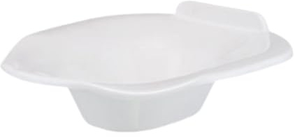 Harilla Toilet Seat Sits Bath Bidet Hip Bath Portable Hangable with Drain Holes Toilets Seat Basin Over The Toilet for Bathroom, White