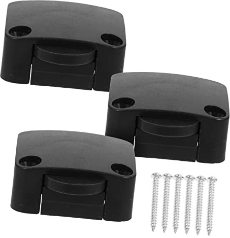 SOPOTUTU Interruptor de Luz para Control Automático de Iluminación 3 Piezas para Puerta de Armario Fácil de Usar 12v-250v Tornillos y Cuerda