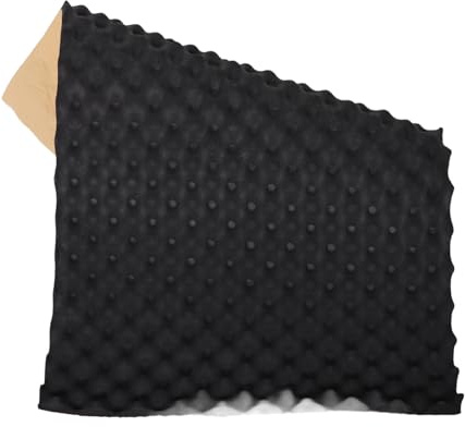 STOBAZA Tapis Insonorisation pour Voiture Mousse Isolation Phonique pour Capot Moteur du Bruit Intérieur Voiture