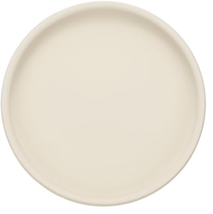 M METERXITY 1 PCS Sottovasi in Ceramica, 4.3 Pollici 11cm Diametro Interno Sottovasi per Piante da Interno/Esterno [4.7 Pollici 12cm Diametro Esterno, Bianco]