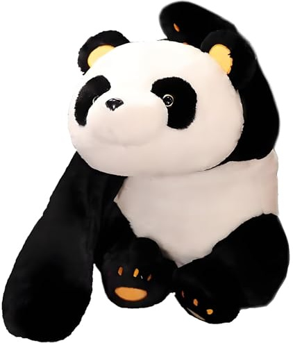 HOMEXYLYL Peluche Panda, Coussin Doux et Câlin Grand Coussin Panda Décoration Mignonne for Chambre d'enfants et Adultes Cadeau d'anniversaire Réconfortant(60cm/21.6 inches)