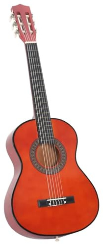 Generico Chitarra Classica per Principianti e Bambini 1/2 34 in Tiglio,Chitarre
