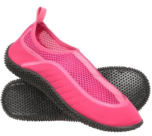 Mountain Warehouse Bermuda Womens Aqua Shoes | Ladies Lightweight Swim Footwear with Soft Neoprene Design, Breathable Mesh Panel Water Shoes, For Beach, Underwater Walking