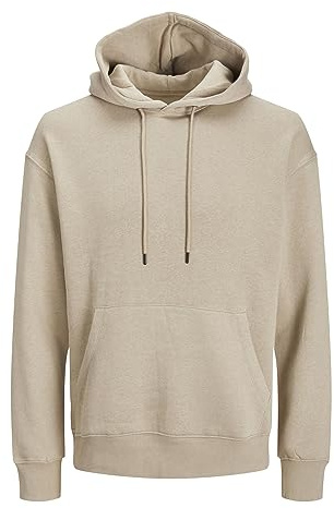 JACK & JONES JJESTAR Basic Sweat Hood Sweatshirt Capuche, Vaisselle, L Homme